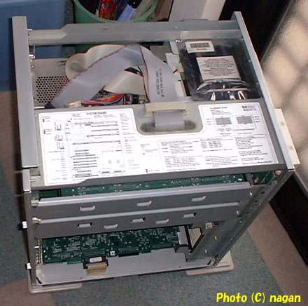 ご開帳(上からの様子)